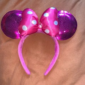Mickey pink Disney ears